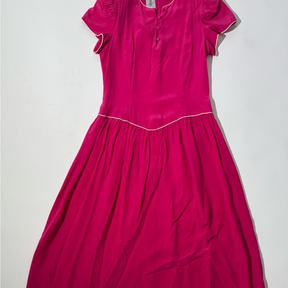 Beautiful 100% Silk Vintage Dress
